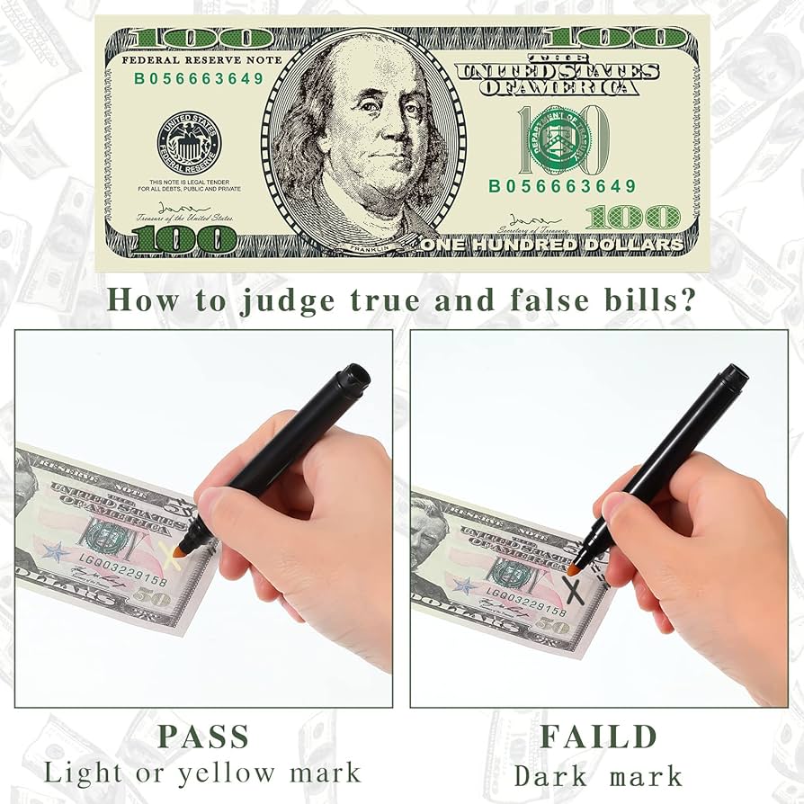 Detectar billetes falsos